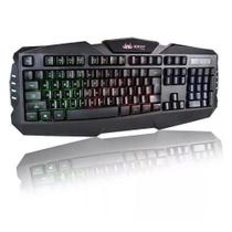 Teclado Gamer Profissional Semi Mecânico Luminoso Knup-2041