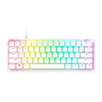 Teclado Gamer Razer Huntsman V3 Pro Mini, Chroma RGB, Switch Óptico Analógico de 2ª geração, Anti-ghosting, US, Branco
