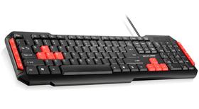 Teclado gamer red keys USB TC160