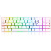 Teclado Gamer Redragon Ashe 75% RGB ABNT2 Branco Switch Azul Teclado Gamer Redragon Ashe 75% RGB ABNT2 Branco Switch Azul