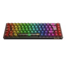 Teclado Gamer Redragon Castor Pro RGB Clear Black 65% Switch Crystal Linear K631CTB-RGB-PRO