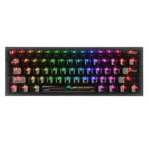 Teclado Gamer Redragon Fizz K617-RGB-B Switch Azul Layou 60%