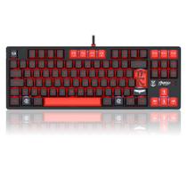 Teclado Gamer Redragon Flamengo Nation Preto E Vermelho Teclado Gamer Redragon Flamengo Nation Preto E Vermelho