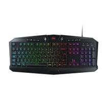 Teclado Gamer Redragon Harpe 2 RGB ABNT2 K503RGB - Cor Preta