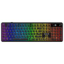 Teclado Gamer Redragon K526 PRO RGB Sem Fio 104 Teclas