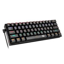 Teclado Gamer Redragon K606R Lakshmi 60% RGB Switch Blue