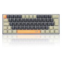Teclado Gamer Redragon Lakshmi, Switch Brown, Layout 60%, ABNT2, Preto - K606-OG&BK&GY (PT-BROWN)