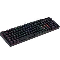 Teclado Gamer Redragon Mecânico Mitra K551 RGB ABNT2 Switch Outemu Red - K551RGB-1 (PT-RED)