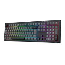 Teclado Gamer Redragon Membrana Crux Rgb Full Size Usb Preto