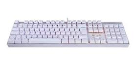 Teclado Gamer Redragon Mitra Branco, Switch
