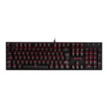 Teclado Gamer Redragon Mitra Led Red Mecânico ABNT2 Switch Outemu Blue K551-1 PT-Blue