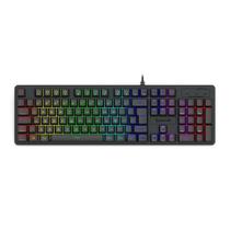 Teclado Gamer Redragon Netherbane - ABNT2 - Iluminação RGB - Preto - K521-RGB