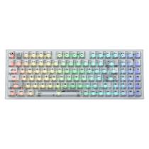 Teclado Gamer Redragon Pollux Pro K628ct-rgb Transparente