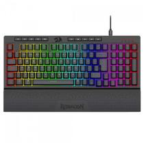 Teclado Gamer Redragon Shiva 98 - ABNT2 - Iluminação RGB - Apoio de Pulso - Preto - K515-RGB PT