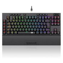 Teclado Gamer Redragon Vishnu K596 Switch Red RGB Sem Fio cor:preto Teclado Gamer Redragon Vishnu K596 Switch Red RGB Sem Fio cor:preto