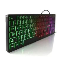 Teclado Gamer Retroiluminado Hmaston Preto AK-200 Teclado Gamer Retroiluminado Hmaston Preto AK-200