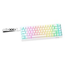 Teclado Gamer RGB CLANM Arkan 65 68 Teclas Compacto USB