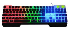 Teclado Gamer RGB Semi Mecânico ABNT2 XC-Tec-03 - X-Cell Teclado Gamer RGB Semi Mecânico ABNT2 XC-Tec-03 - X-Cell