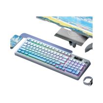 Teclado Gamer Sem Fio AULA S99 S99pro Multifuncional Ergonômico Com Tela Inteligente Personalizável Teclado Gamer Sem Fio AULA S99 S99pro Multifuncional Ergonômico Com Tela Inteligente Personalizável