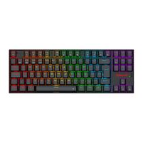 Teclado Gamer Sem Fio Mecânico Redragon Kumara Elite RGB Switch Brown Wireless Preto