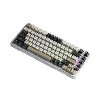Teclado Gamer Sem Fio RGB Attack Shark M86 Tri-Mode Gasketed Hot Swap Para Windows, Mac OS E Linux