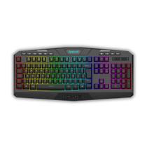 Teclado Gamer Sem Fio Wireless Harpe PRO Preto Membrana RGB