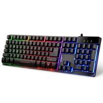 Teclado Gamer Semi Mecanico Led Backlight Keyboard ZYG-800