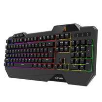 Teclado Gamer Semi Mecânico Retroiluminado Teclado Led Rgb