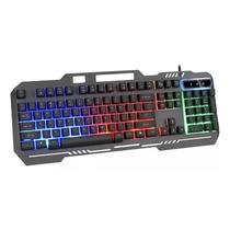 Teclado Gamer Semi Mecânico Rgb Led Usb Abnt Bm-T05 B-Max
