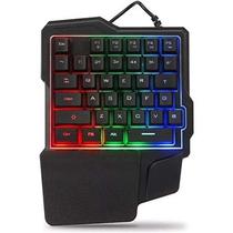 Teclado Gamer Single Hand Led Antighosting Kp-tm006c - KNU