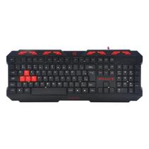 Teclado Gamer Spider GK706 Preto/Vermelho 68730 - Fortrek