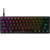 Teclado Gamer SteelSeries Apex Pro Mini RGB USB Inglês Teclado Gamer SteelSeries Apex Pro Mini RGB USB Inglês
