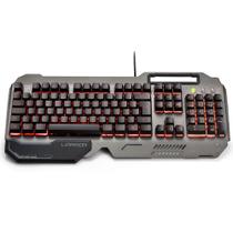 Teclado Gamer Superficie Em Metal Led Warrior Ragnar Tc222 (Sortido)