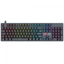 Teclado Gamer SuperFrame Striker Rainbow Switch Blue ABNT2 USB Full Size Preto SFKBSTBLFSBBUAB Teclado Gamer SuperFrame Striker Rainbow Switch Blue ABNT2 USB Full Size Preto SFKBSTBLFSBBUAB
