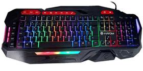 Teclado Gamer USB Hayom RGB ABNT2 Preto