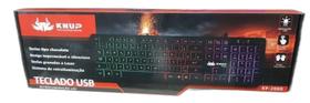 Teclado Gamer Usb Knup Kp 2060 Iluminado