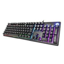 Teclado Gamer Usb Led K500F Preto