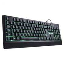 Teclado Gamer Vinik Defender GT300 USB LED RGB 7 Cores ABNT2 107 Teclas Preto