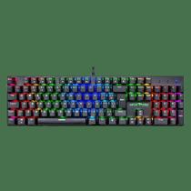 Teclado Gamer Viper Pro Mamba Mecânico Retroiluminado RGB Switch Red ABNT2 Preto