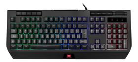 Teclado Gamer Vx Gaming Abnt2 Multimidia Led 7 Cores Usb