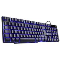 Teclado Gamer Vx Hydra Led Azul 107 Teclas + 12 Multimidia