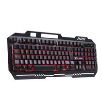 Teclado Gamer VX Shield ABNT2 Multimidia LED Vermelho 1.8 M USB com Sensacao MECANICA-GT602