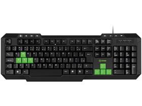 Teclado Gamer XZONE GTB-01 USB ABNT2 - Preto