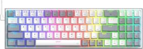 Teclado Gaming Redragon Pollux K628WG-RGB (Ingles com Fio) Switch Red Teclado Gaming Redragon Pollux K628WG-RGB (Ingles com Fio) Switch Red