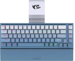 Teclado Gaming Redragon Shaco K641B-BW-RGB Proof-Red - Azul (Ingles Sem Fio) Teclado Gaming Redragon Shaco K641B-BW-RGB Proof-Red - Azul (Ingles Sem Fio)