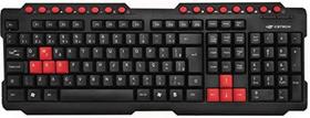 Teclado gammer multimidia usb preto/vermelho Teclado gammer multimidia usb preto/vermelho