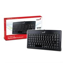 Teclado Genius Luxemate 100 Preto (USB / Tecla concava / Mini / Cabo 1,5m)