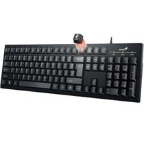 Teclado Genius Smart Kb-100 Preto Usb F1-F2 Customizavel