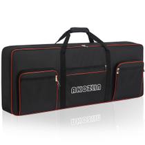 Teclado Gig Bag AKOZLIN, piano elétrico de 61 teclas com 5 bolsos