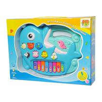 Teclado Golfinho Musical Infantil Educativo